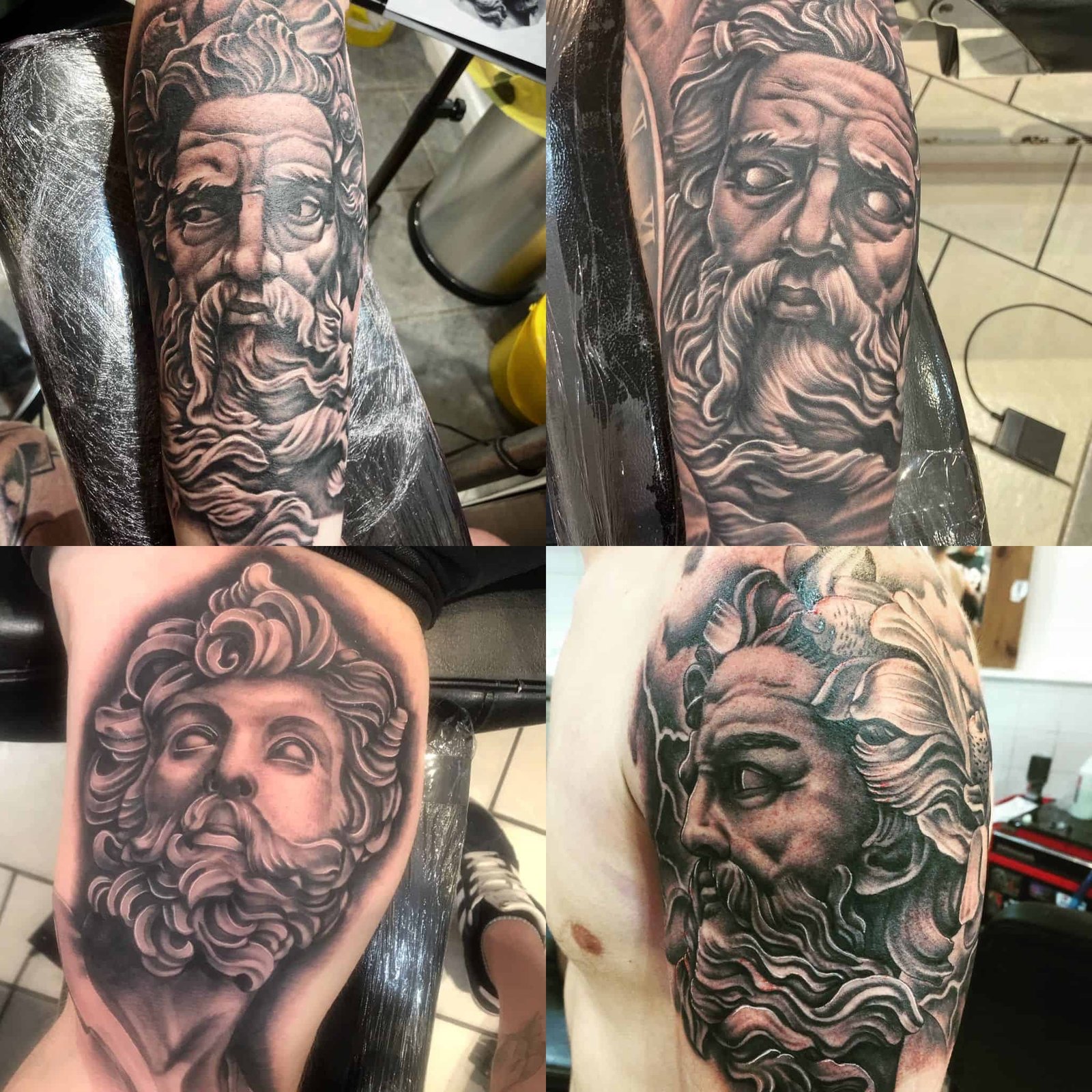 Greek Mythology God Tattoo - TATTOOGOTO